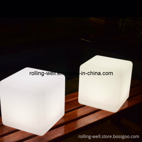 40cm RGB LED Stool/Growing LED Stool/LED Square Chair